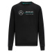Mercedes AMG Petronas pánská mikina Crew Logo black F1 Team 2023