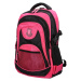 Univerzální studentský látkový batoh Elko,  růžová