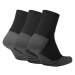 Ponožky Nike Everyday Max (3 páry) Černá / Šedá