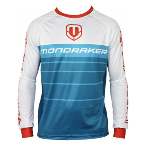 MONDRAKER-Enduro/Trail Jersey long, petrol/white/red Modrá
