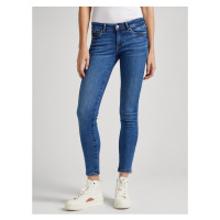 Modré dámské skinny fit džíny Jeans Pepe Jeans