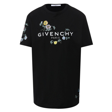 GIVENCHY Floral Printed Embroidered tričko