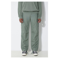 Bavlněné kalhoty Carhartt WIP Regular Cargo Pant zelená barva, ve střihu cargo, I032467.1YF02