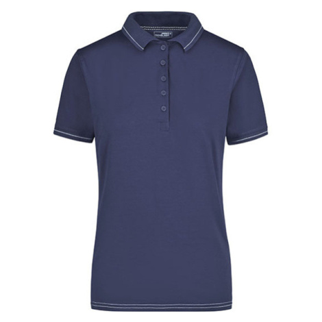 James&amp;Nicholson Dámská polokošile JN568 Navy James & Nicholson