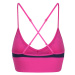 Sportovní top Reebok F 9782 Terri Sless Crop Růžovo-tmavěmodrá