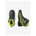 Zeleno-černé klučičí kotníkové outdoorové boty Salomon XA PRO