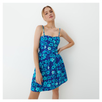 Mohito - Šaty s květinovým vzorem - Modrá