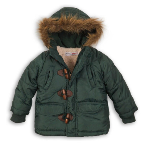 Khaki chlapecká zimní bunda/parka Kirwyn Pidilidi