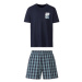 LIVERGY® Pánské pyžamo (námořnická modrá)