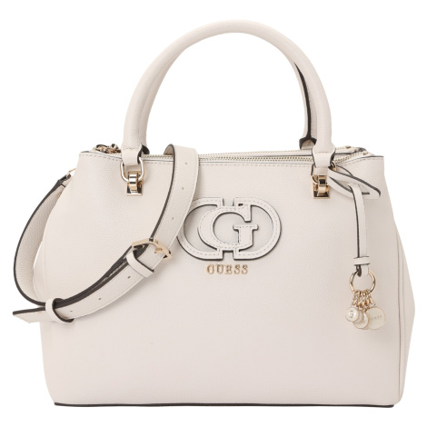 GUESS Kabelka 'CALEBRA HOBO STATUS SATCHEL' bílá