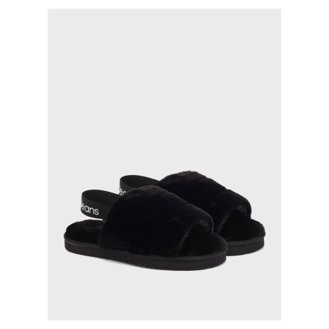 Calvin Klein dámské černé papuče
