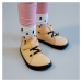 PEGRES CELOROČKY BF52 Beige | Dětské celoroční barefoot boty