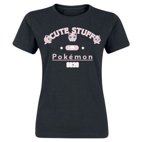 Pokémon Pummeluff - Cute Stuff Dámské tričko černá