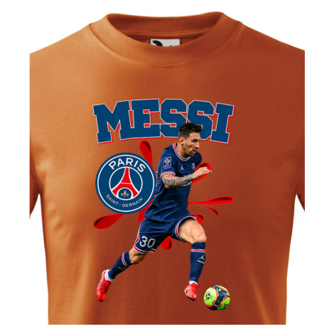 Pánské tričko s potiskem Lionel Messi -  pánské tričko pro milovníky fotbalu BezvaTriko