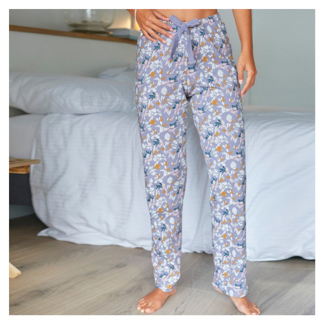 Pyžamové kalhoty s potiskem "okvětních lístků" Blancheporte