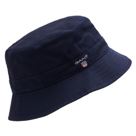 KLOBOUK GANT D1. ORIGINAL SHIELD BUCKET HAT modrá