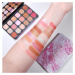 Makeup Revolution Crystal Aura Forever Flawless paletka očních stínů odstín Rose Quartz 19,8 g