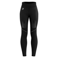 Compressport Winter Trail Under Control Full Tights Black Běžecké kalhoty / legíny