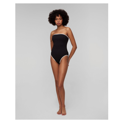 Černé Jednodílné Dámské Plavky Seafolly Dd Bandeau One Piece