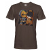 Pánské tričko Batman a Groot - ideální dárek
