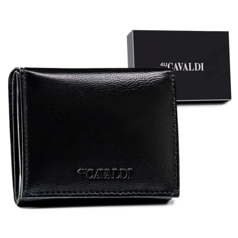 Kvalitní dámská horizontální peněženka z přírodní kůže - CAVALDI Factory Price