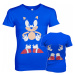 Sonic The Hedgehog tričko, Front &amp; Back Girly Blue, dámské