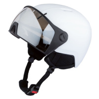 CRIVIT Dětská lyžařská a snowboardová helma s vizírem (bílá)