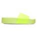 Dc shoes pantofle Slide Platform Yellow | Žlutá