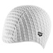 Arena BONNET SILICONE CAP Plavecká čepice, bílá, velikost