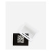 Šátek karl lagerfeld k/essential thin silk scarf gp white/black