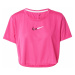 NIKE Funkční tričko pink / stříbrná