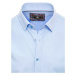 Světle modrá Dstreet pánská košile s krátkým rukávem KX0987