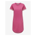 Růžové dámské mikinové šaty JDY Ivy - Dámské