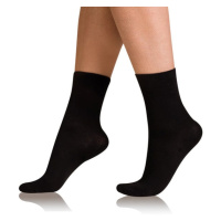 Bellinda COTTON COMFORT SOCKS - Women's cotton socks with comfortable hem - black