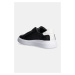 Kožené sneakers boty Calvin Klein LOW TOP LACE UP LTH černá barva, HM0HM01016