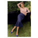 tužková sukně tmavě modrá model 18002472 - Makover