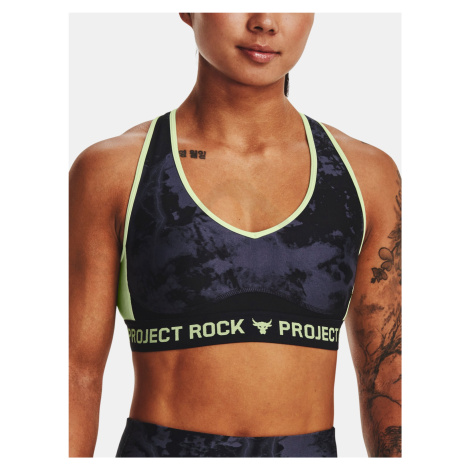 Podprsenka Under Armour UA Pjt Rck Crssbk Bra Print-BLK