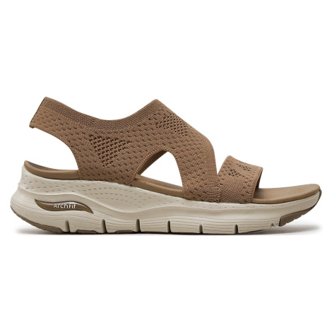 Sandály Skechers Arch Fit-Brightest Day 119458/MOC Hnědá