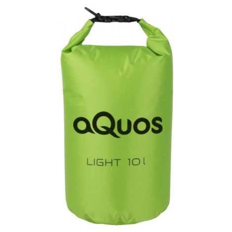 AQUOS LT DRY BAG 10L Vodotěsný vak s rolovacím uzávěrem, světle zelená, velikost