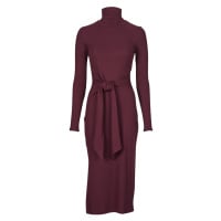 Lauren Ralph Lauren VAUREEN-LONG SLEEVE-DAY DRESS Bordó