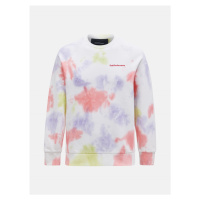 Mikina peak performance m tie dye crew různobarevná