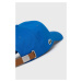 Čepice Lacoste modrá barva, hladká
