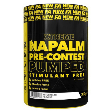 FA Xtreme Napalm Pre-Contest Pumped Stimulant Free 350 g - liči FA (Fitness Authority)