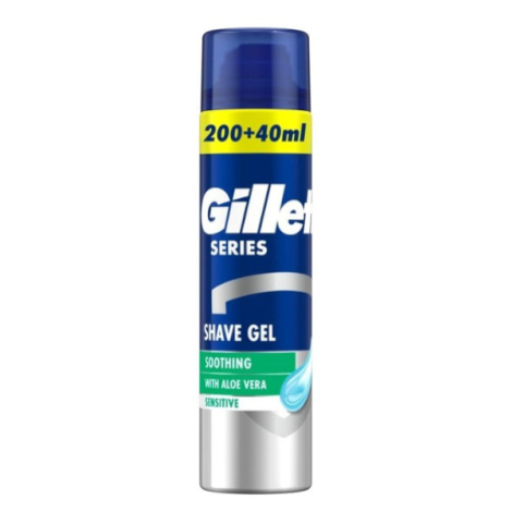 Gillette Gel na holení Series Sensitive (Shave Gel) 240 ml