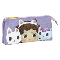 PENCIL CASE 3 COMPARTMENTS GABBY´S DOLLHOUSE