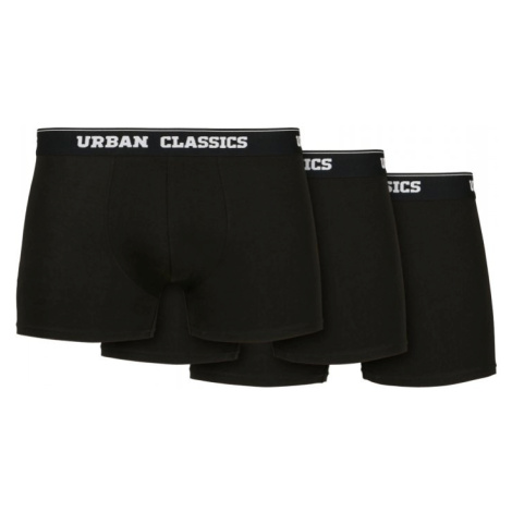 Organic Boxer Shorts 3-Pack - black+black+black Urban Classics