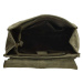 Beagles Zelený objemný kožený batoh „Saint Tropez“ 13L