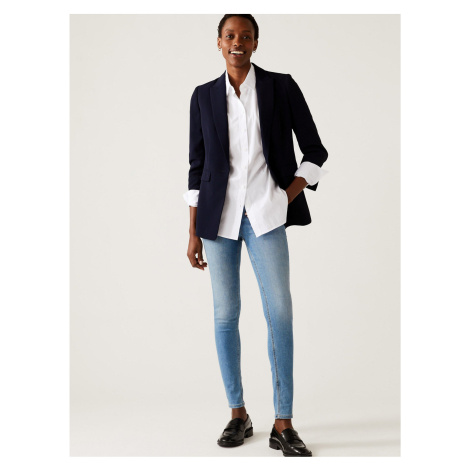 Světle modré dámské skinny fit džíny Marks & Spencer Ivy