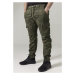 Pánské kalhoty Urban Classics Camo Cargo Jogging Pants - olive camo