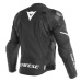 DAINESE AVRO 4 LEATHER moto bunda bílá/matná černá